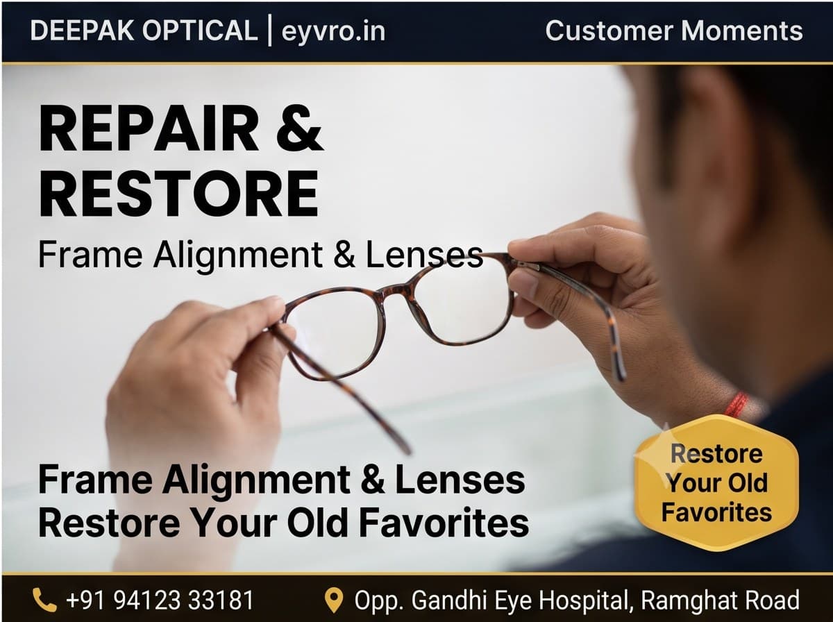 Can Scratched Lenses Be Repaired? Lens Care Mistakes & Repair Options